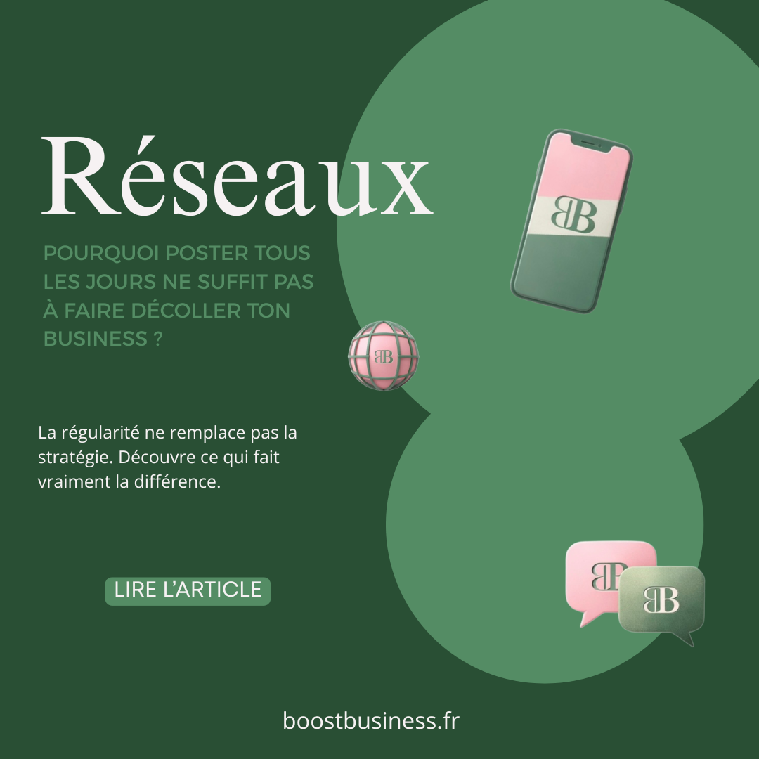 Pourquoi poster tous les jours ne suffit pas à faire décoller ton business ?